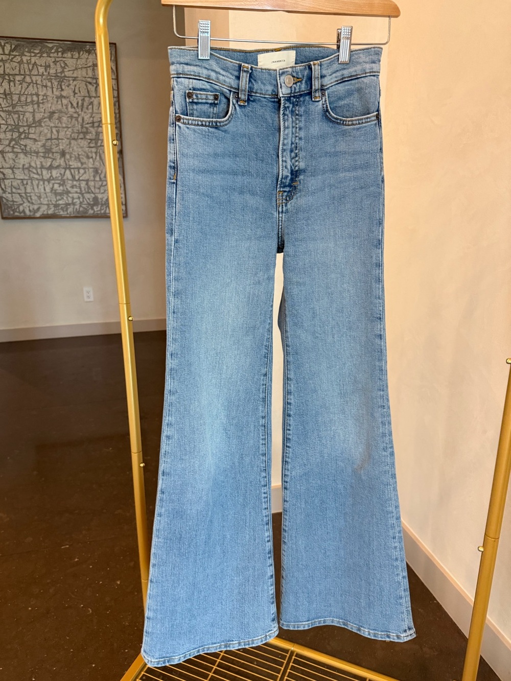 JEANERICA Fuji flare jeans, light classic vintage color size 24/32